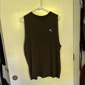 Black Sleeveless Tank Top